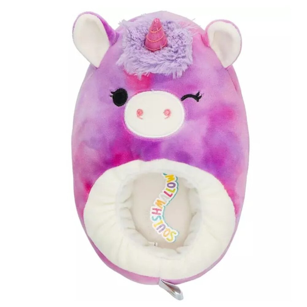Squishmallows Lola the Unicorn Slippers Kids sizes 4/5